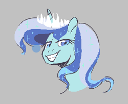 Size: 299x244 | Tagged: safe, minuette, pony, unicorn, aggie.io, female, lowres, mare, simple background, smiling