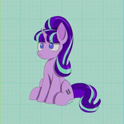 Size: 3200x3200 | Tagged: safe, artist:huodx, pony, unicorn, female, frown, mare, sitting