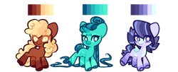 Size: 614x251 | Tagged: safe, artist:goldlines005, imported from derpibooru, oc, oc only, earth pony, pony, unicorn, base used, earth pony oc, horn, simple background, transparent background, unicorn oc