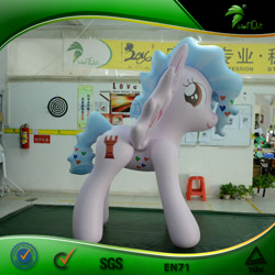 Size: 600x600 | Tagged: safe, imported from derpibooru, cozy glow, inflatable pony, pegasus, pony, bootleg, hongyi, inflatable, inflatable toy, irl, photo, solo, spread wings, wings