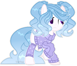 Size: 1837x1593 | Tagged: safe, artist:toffeelavender, imported from derpibooru, oc, oc only, base used, clothes, female, frown, leg warmers, mare, simple background, solo, transparent background