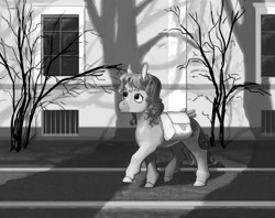 Size: 1102x872 | Tagged: safe, artist:adeptus-monitus, imported from derpibooru, oc, oc only, earth pony, pony, bag, saddle bag, solo, tree