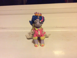 Size: 2592x1936 | Tagged: safe, artist:boogeyboy1, imported from derpibooru, twilight sparkle, alicorn, pony, unicorn, clay, clothes, coronation dress, cute, dress, high res, model, palindrome get, photo, twiabetes, twilight sparkle (alicorn)