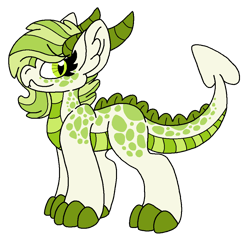 Size: 1000x956 | Tagged: safe, artist:scribble-dragon, imported from derpibooru, oc, oc:peridot, dracony, dragon, hybrid, female, interspecies offspring, mare, offspring, parent:rarity, parent:spike, parents:sparity, simple background, solo, transparent background