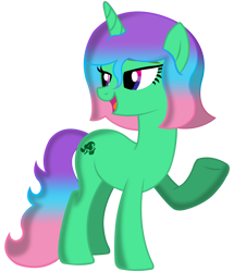 Size: 6866x8000 | Tagged: safe, artist:laszlvfx, imported from derpibooru, oc, oc:mint aurora, pony, unicorn, absurd resolution, base used, female, mare, simple background, solo, transparent background, vector