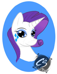 Size: 1024x1326 | Tagged: safe, artist:adhiguna, artist:johnathon-matthews, imported from derpibooru, rarity, unicorn, alternative cutie mark placement, bust, deviantart watermark, eyeshadow, facial cutie mark, makeup, national unicorn day, obtrusive watermark, old art, portrait, watermark