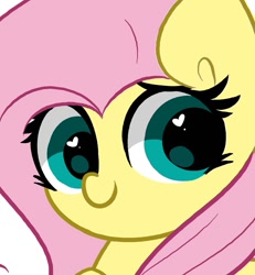 Size: 1267x1372 | Tagged: safe, artist:kittyrosie, imported from derpibooru, fluttershy, pegasus, pony, cute, heart eyes, shyabetes, smiling, solo, wingding eyes