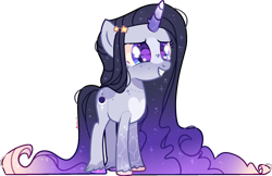 Size: 1732x1125 | Tagged: safe, artist:kurosawakuro, imported from derpibooru, oc, pony, unicorn, female, simple background, solo, teenager, transparent background