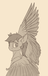 Size: 1600x2500 | Tagged: safe, artist:tenebrisnoctus, imported from derpibooru, pegasus, pony, solo