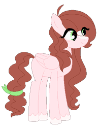 Size: 375x482 | Tagged: safe, artist:tragedy-kaz, imported from derpibooru, oc, oc only, pegasus, pony, base used, eye clipping through hair, eyelashes, female, folded wings, full body, hooves, mare, pegasus oc, simple background, smiling, solo, standing, tail, transparent background, unshorn fetlocks, wings
