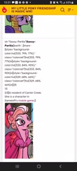Size: 720x1600 | Tagged: safe, imported from derpibooru, earth pony, fandom, sassy-parillia, solo