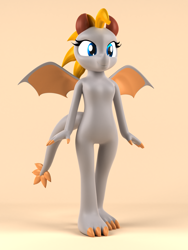 Size: 1500x2000 | Tagged: safe, artist:argos90, imported from derpibooru, oc, oc only, dragon, 3d, 3d model, child, cute, dragon oc