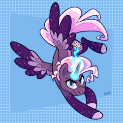 Size: 2500x2500 | Tagged: safe, artist:3ggmilky, imported from derpibooru, oc, oc only, alicorn, pony, alicorn oc, horn, solo, wings