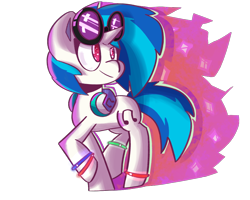 Size: 1000x800 | Tagged: safe, artist:ronin20181, imported from derpibooru, dj pon-3, vinyl scratch, pony, unicorn, bracelet, female, headphones, jewelry, simple background, solo, transparent background