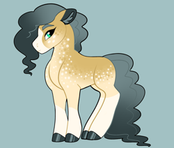 Size: 2600x2200 | Tagged: safe, artist:loryska, imported from derpibooru, oc, earth pony, pony, female, magical lesbian spawn, mare, offspring, parent:applejack, parent:pinkie pie, parents:applepie, simple background, solo