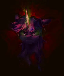 Size: 1629x1929 | Tagged: safe, artist:rigbyh00ves, imported from derpibooru, twilight sparkle, pony, dark magic, magic