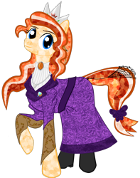 Size: 1212x1537 | Tagged: safe, artist:tentajack, imported from derpibooru, oc, oc only, oc:carnelian charade, crystal pony, pony, clothes, crystal pony oc, cyoa, dress, royal quest, simple background, solo, transparent background