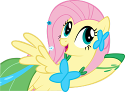 Size: 2852x2103 | Tagged: safe, artist:lunabubble-ede96, imported from derpibooru, fluttershy, pegasus, pony, the best night ever, clothes, dress, female, gala dress, mare, simple background, solo, transparent background, vector