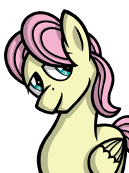 Size: 1024x1366 | Tagged: safe, artist:spinoffjoe, imported from derpibooru, fluttershy, pegasus, pony, butterscotch, male, rule 63, simple background, solo, transparent background