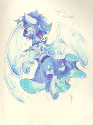 Size: 1280x1707 | Tagged: safe, artist:no-more-mystery, imported from derpibooru, pony, lapis lazuli (steven universe), ponified, solo, steven universe