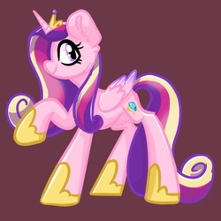 Size: 2176x2176 | Tagged: safe, artist:cupute, imported from derpibooru, princess cadance, alicorn, pony, solo