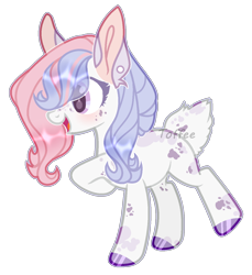 Size: 1240x1354 | Tagged: safe, artist:toffeelavender, imported from derpibooru, oc, oc only, earth pony, pony, base used, earth pony oc, eyelashes, female, hoof polish, mare, raised hoof, simple background, solo, transparent background