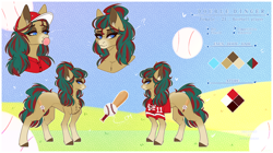 Size: 3990x2230 | Tagged: safe, artist:honeybbear, imported from derpibooru, oc, oc only, earth pony, pony, solo