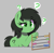 Size: 430x423 | Tagged: safe, artist:thebatfang, oc, oc:filly anon, earth pony, pony, abacus, aggie.io, confused, female, filly, mare, question mark, simple background