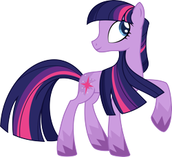 Size: 3285x3000 | Tagged: safe, artist:aqua-pony, imported from derpibooru, twilight sparkle, earth pony, pony, earth pony twilight, female, full body, g5 concept leak style, g5 concept leaks, high res, hooves, mare, raised hoof, redesign, show accurate, simple background, smiling, solo, standing, tail, transparent background, twilight sparkle (g5 concept leak), unshorn fetlocks, vector