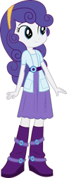Size: 559x1429 | Tagged: safe, artist:assassins-creed1999, imported from derpibooru, rarity, sweetie belle, equestria girls, clothes, palette swap, recolor, shirt, simple background, solo, transparent background
