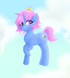 Size: 1246x1381 | Tagged: safe, artist:moonlightrift, imported from derpibooru, oc, oc only, unicorn, pink hair, solo
