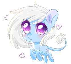 Size: 3205x2869 | Tagged: safe, artist:kaikururu, imported from derpibooru, oc, oc only, earth pony, pony, chibi, earth pony oc, eyelashes, female, heart, mare, simple background, solo, transparent background