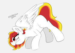 Size: 3232x2276 | Tagged: safe, artist:lunastaralight, imported from derpibooru, oc, oc only, pegasus, pony, pegasister, pegasus oc, solo