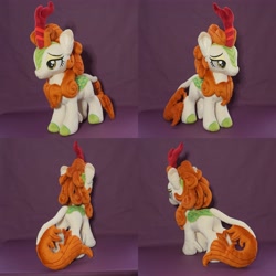 Size: 5120x5120 | Tagged: safe, artist:egalgay, imported from derpibooru, autumn blaze, kirin, absurd resolution, commission, female, irl, photo, plushie, solo, unshorn fetlocks