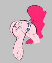 Size: 175x211 | Tagged: safe, pinkie pie, pony, aggie.io, butt, clothes, dock, female, lowres, mare, panties, plot, raised tail, simple background, tail, underwear