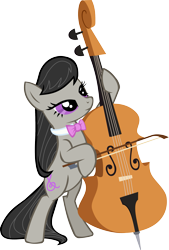 Size: 1935x2861 | Tagged: safe, artist:thebosscamacho, imported from derpibooru, octavia melody, earth pony, pony, bipedal, cello, female, mare, musical instrument, simple background, solo, transparent background, vector