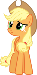 Size: 1739x3448 | Tagged: safe, artist:xxphantomxxx, imported from derpibooru, applejack, earth pony, pony, .svg available, applejack's hat, cowboy hat, female, hat, mare, simple background, transparent background, vector