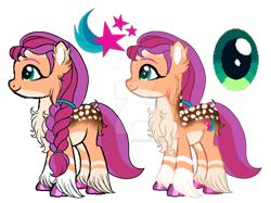 Size: 1280x957 | Tagged: safe, artist:malinraf1615, imported from derpibooru, sunny starscout, earth pony, pony, alternate design, g5, obtrusive watermark, simple background, transparent background, watermark