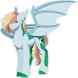 Size: 1536x1532 | Tagged: safe, artist:stormcloud-yt, imported from derpibooru, oc, oc only, bat pony, pony, bat pony oc, bat wings, ear piercing, earring, jewelry, piercing, simple background, solo, transparent background, wings