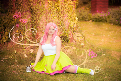 Size: 3000x2000 | Tagged: safe, artist:bellahime, imported from derpibooru, fluttershy, human, equestria girls, clothes, cosplay, costume, irl, irl human, photo, solo