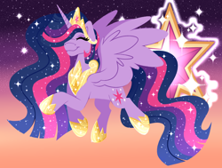 Size: 1850x1400 | Tagged: safe, artist:missbramblemele, imported from derpibooru, twilight sparkle, alicorn, pony, the last problem, older, older twilight, princess twilight 2.0, solo, twilight sparkle (alicorn)