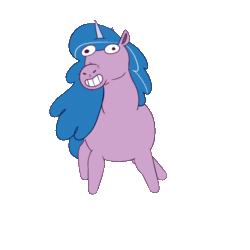 Size: 1200x1200 | Tagged: safe, artist:lockheart, imported from derpibooru, izzy moonbow, pony, unicorn, animated, bean mouth, calarts, centaurworld, dancing, faic, fit right in (g5), frame by frame, g5, hoers, horse (centaurworld), my little pony: a new generation, simple background, solo, transparent background, voice actor joke, wat, watch us shake our unicorn butts