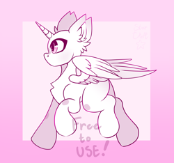 Size: 1800x1684 | Tagged: safe, artist:star-theft, imported from derpibooru, alicorn, pony, base