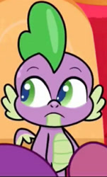 Size: 1920x3189 | Tagged: safe, imported from derpibooru, screencap, spike, dragon, flutterdash (episode), my little pony: pony life, cropped, g4.5, male, solo, winged spike, wings