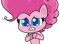 Size: 1246x921 | Tagged: safe, edit, edited screencap, imported from derpibooru, screencap, pinkie pie, earth pony, pony, my little pony: pony life, background removed, bighoof walking, g4.5, not a vector, simple background, solo, transparent background