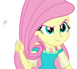 Size: 801x720 | Tagged: safe, edit, edited screencap, imported from derpibooru, screencap, fluttershy, a little birdie told me, equestria girls, equestria girls series, background removed, chalk, female, geode of fauna, magical geodes, not a vector, simple background, solo, transparent background