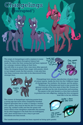 Size: 3509x5280 | Tagged: safe, artist:silkensaddle, imported from derpibooru, changeling, changeling larva, pink changeling