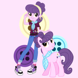Size: 894x894 | Tagged: safe, artist:media1997, imported from twibooru, suri polomare, earth pony, pony, equestria girls, image, needs more jpeg, solo