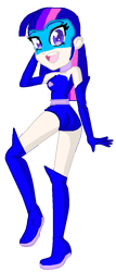 Size: 510x1192 | Tagged: safe, artist:rob3r7oc2012, imported from derpibooru, twilight sparkle, equestria girls, boots, clothes, gloves, magic gaia, motorcross, shoes, simple background, solo, superhero, transparent background