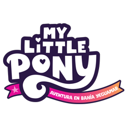 Size: 8000x8000 | Tagged: safe, imported from derpibooru, absurd resolution, european spanish, g5, heart, localization, logo, logotype, my little pony logo, my little pony: a maretime bay adventure, my little pony: a maretime bay adventure logo, my little pony: a new generation logo, no pony, official, ribbon, spanish, stars